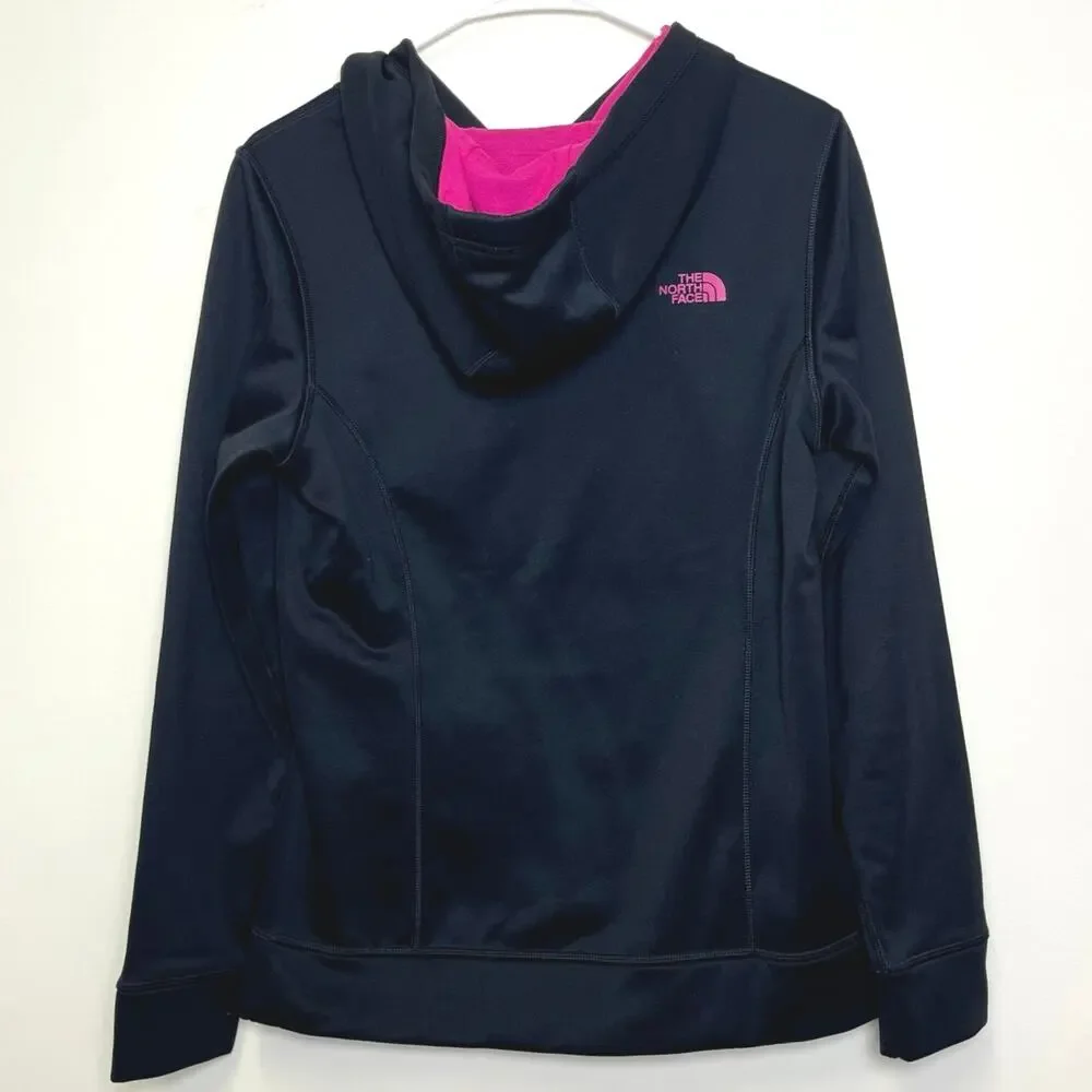 The North Face Dry Fit Fave Pullover Logo Pocket Hoodie Medium - Picture 2 of 7